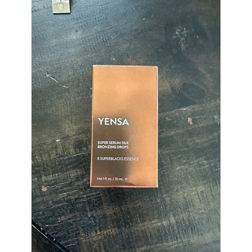 YENSA Super Serum Silk Bronzing Drops 8 SuperBlacks Essence 30mL 1oz NEW